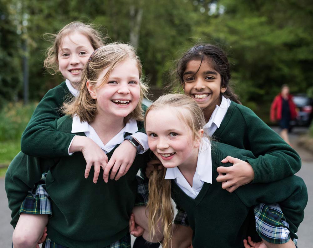 Group of girls together